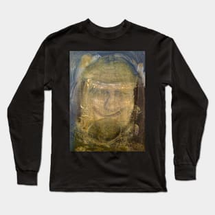 Gold Buddha Painting Long Sleeve T-Shirt